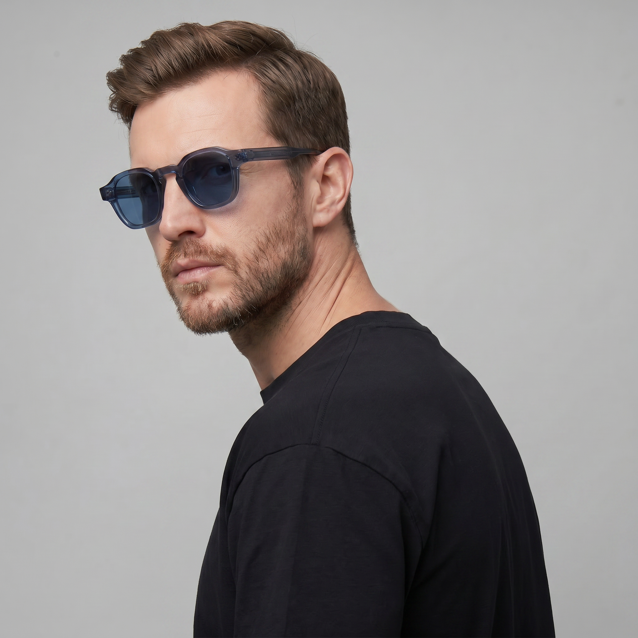 Gafas de sol para hombre | montura cuadrada verano