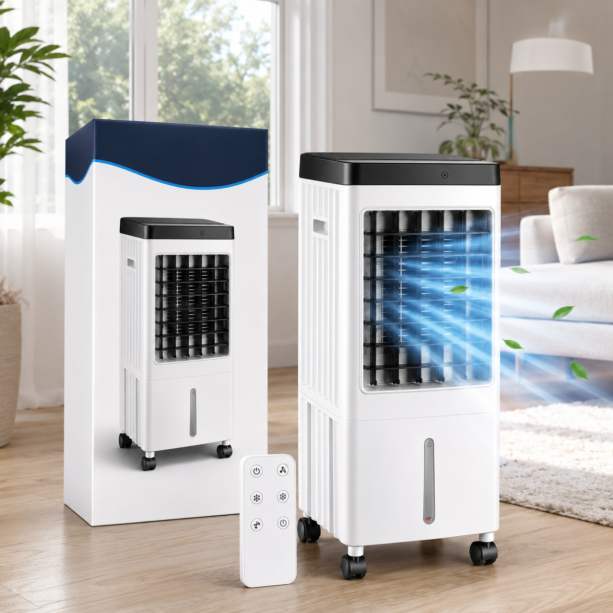 Portable Evaporative Air Conditioner 10L – Cooling Without Installation