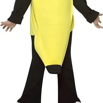 Smíšený kostým banánu na Halloween, cosplay, karneval a kostýmovou párty