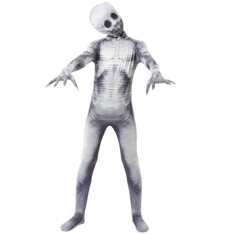 Mixed Zombie Skeleton Halloween Cosplay Horror Costume