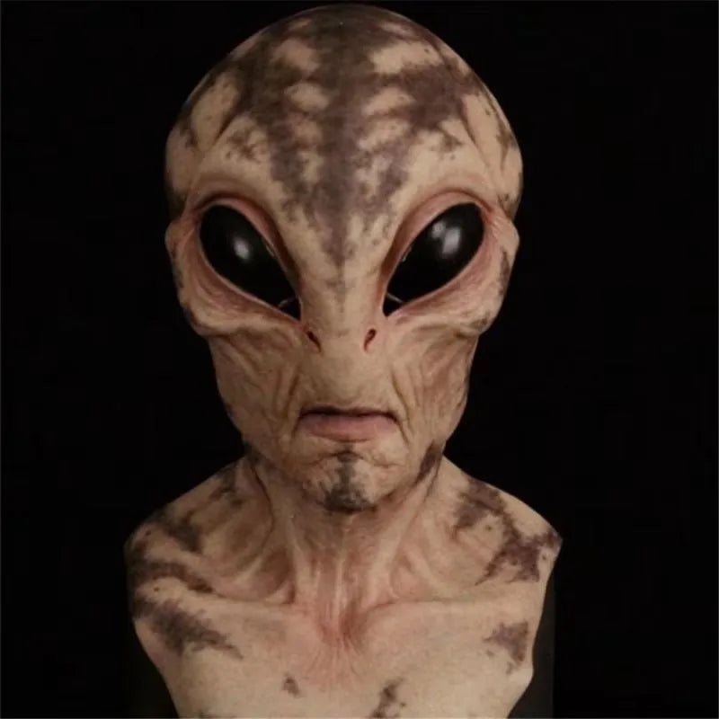 Mixte Masque Extraterrestre Réaliste Halloween Cosplay Fête Adulte Effrayant