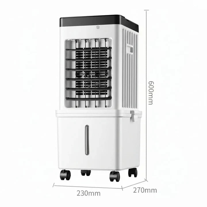Climatizador de Ar Móvel 3 em 1 com Controle Remoto