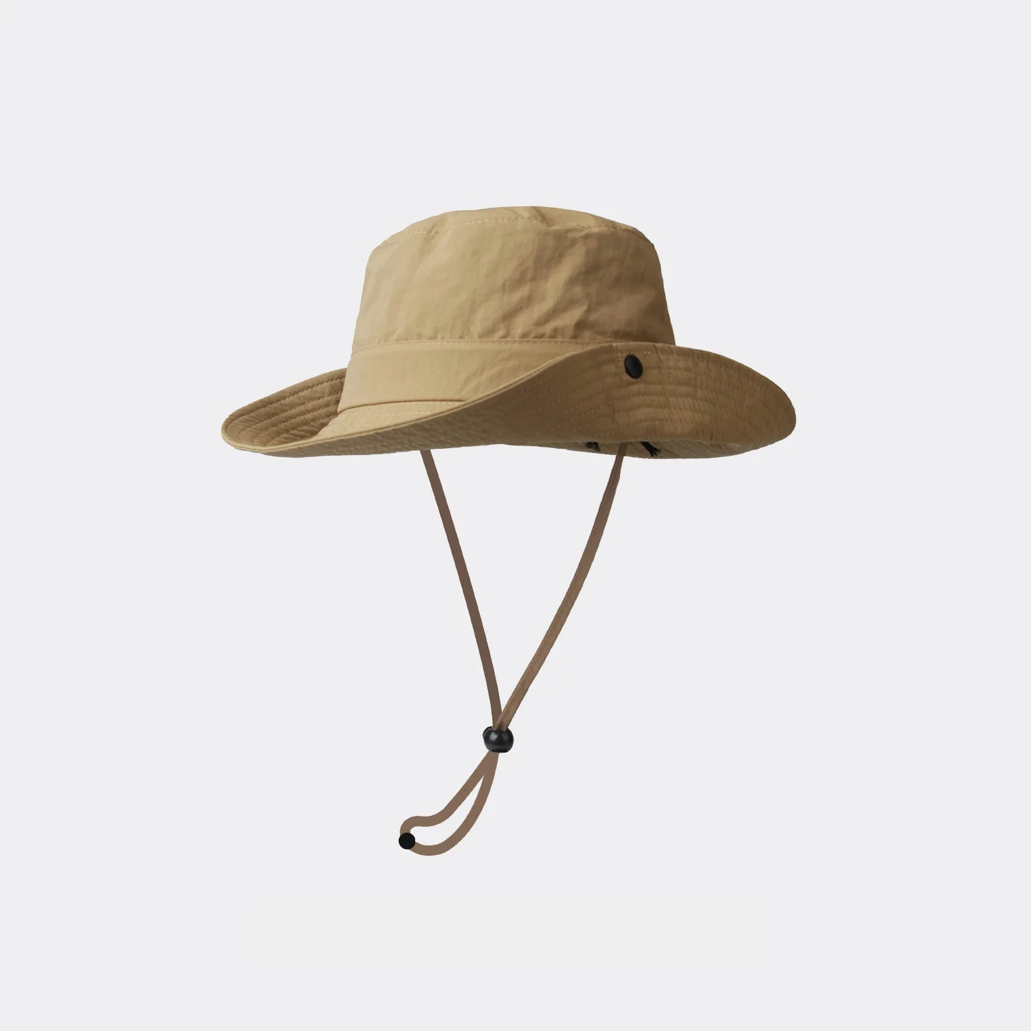 Cappello a secchiello impermeabile da sole regolabile con cordino esterno