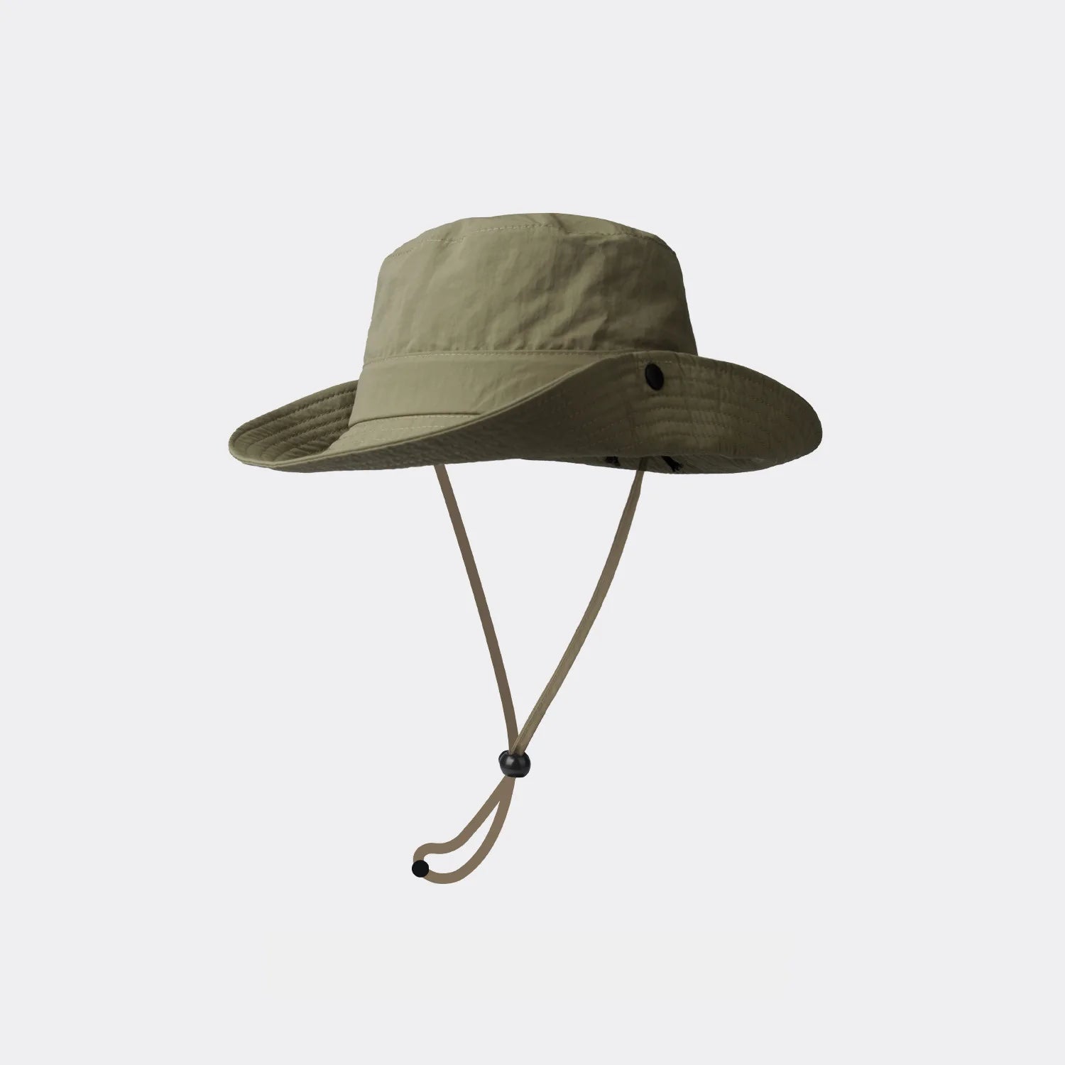 Cappello a secchiello impermeabile da sole regolabile con cordino esterno