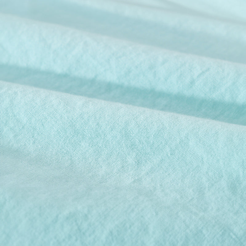 Chemise en coton à manches courtes pour hommes avec col classique et boutons