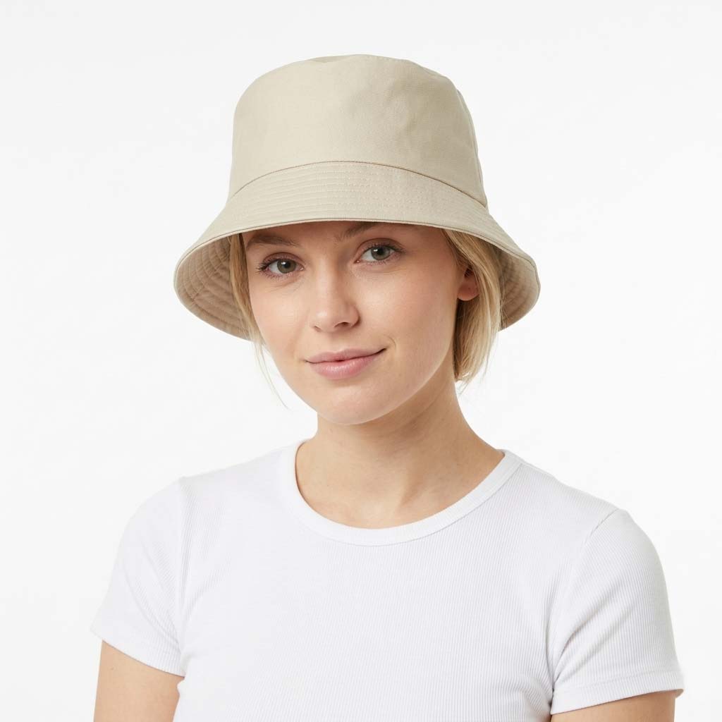 Chapeau bob unisexe | bord renforcé surpiqué | accessoire urbain quotidien