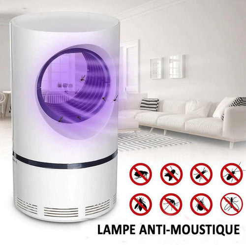 Trampa para insectos UV silenciosa con ventilador