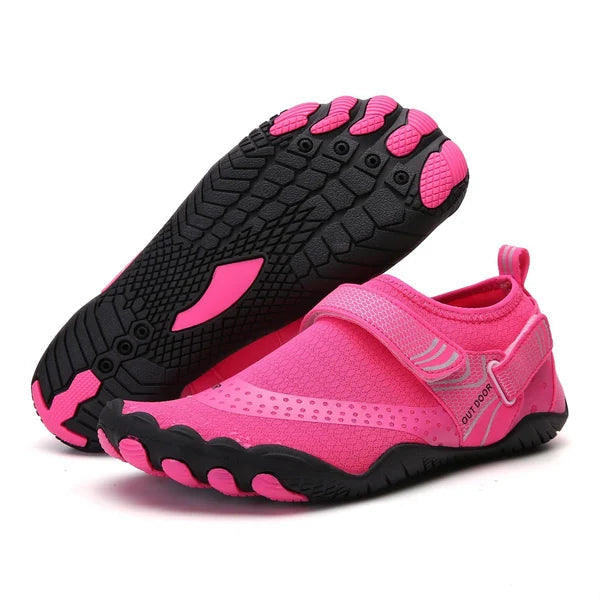 Chaussures d'eau unisexes | semelle flexibilité totale | modèle sport camping