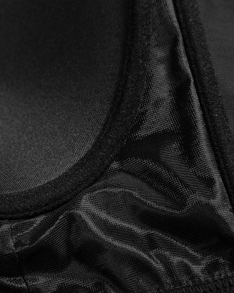 Sujetador moldeador largo con push-up