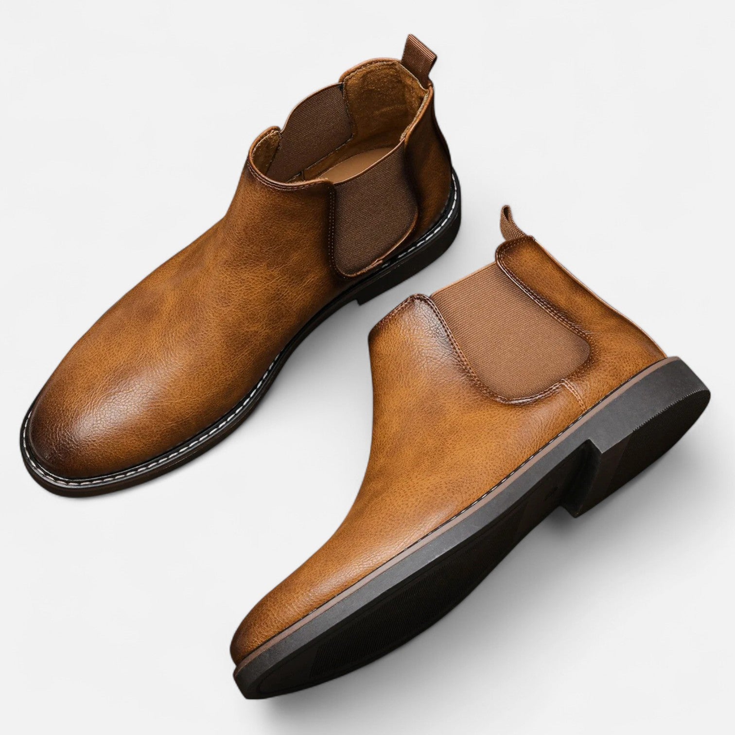 Velclairemode | Men's ankle boots with timeless British elegance