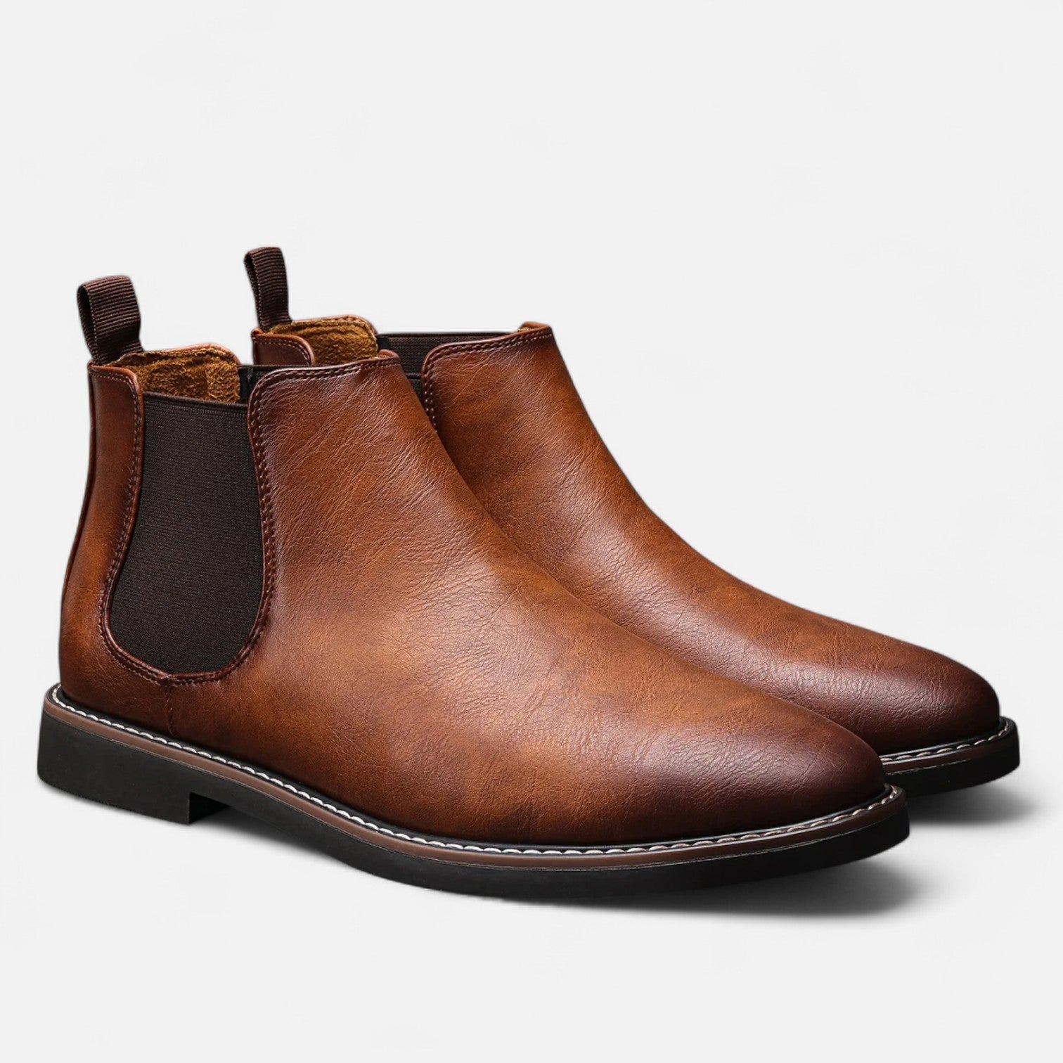 Velclairemode | Men's ankle boots with timeless British elegance