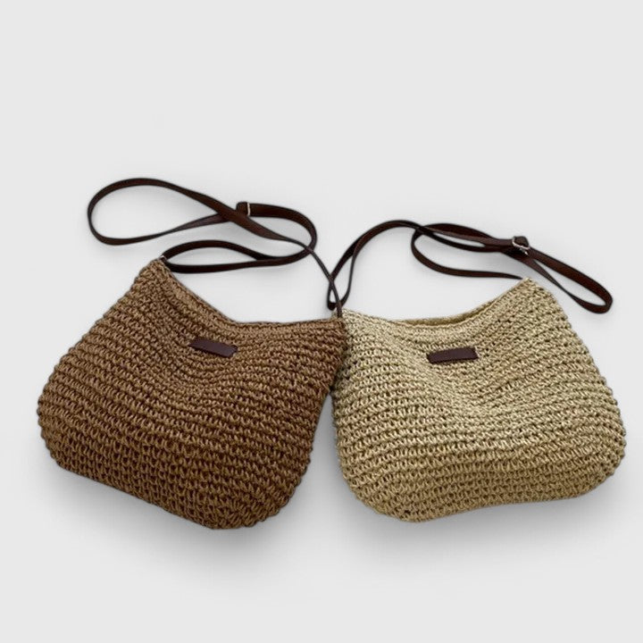 Sac à Main en Paille à Bandoulière