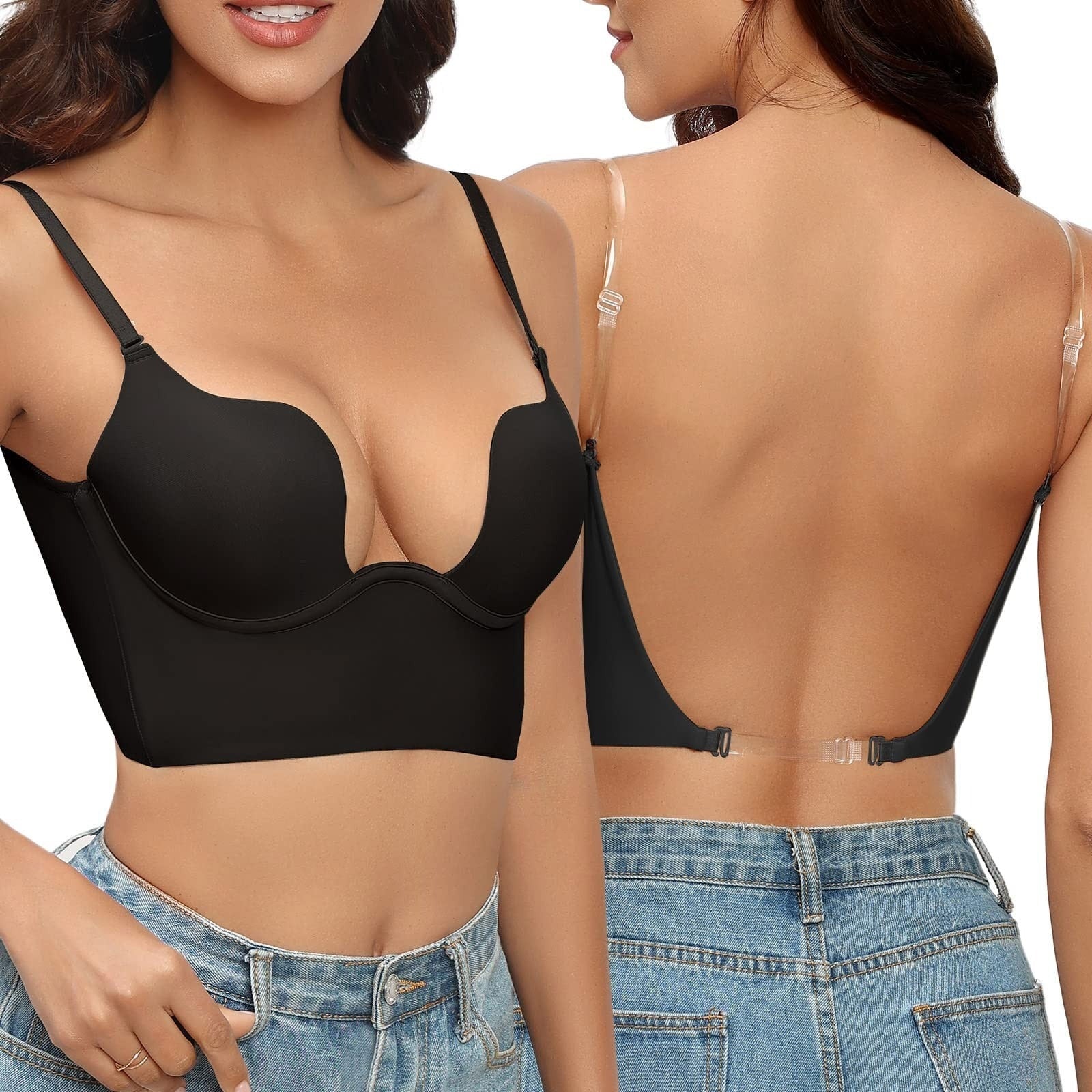 Women's Shaping Body Backless Low-Cut