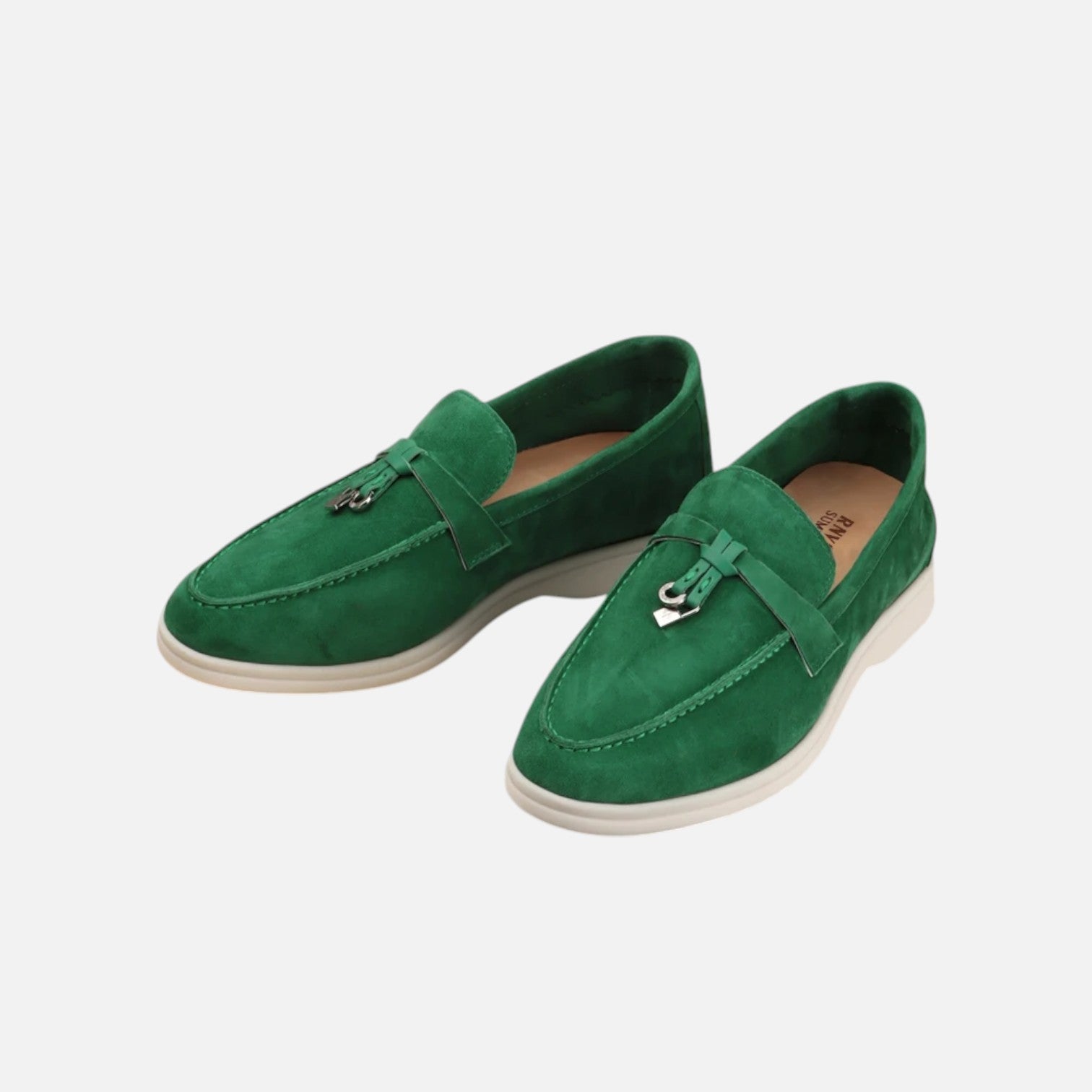 Velclairemode| Men's Premium Suede Loafers - Flat Sole, Casual Elegance for Winter