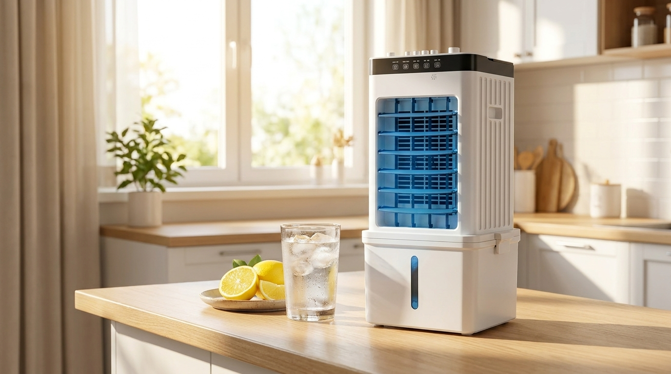 Raffrescatore d'Aria Mobile Silenzioso 3-in-1