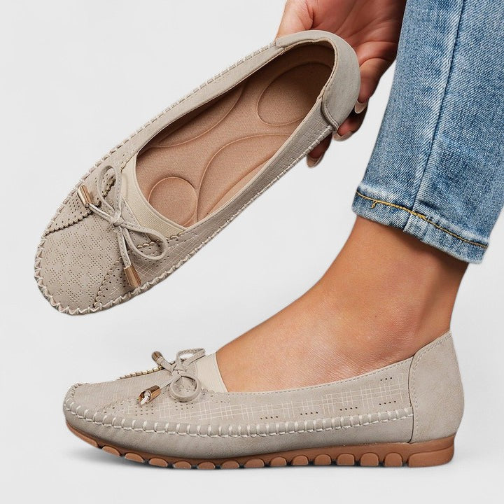 Mocassins Décontractés à Nœud