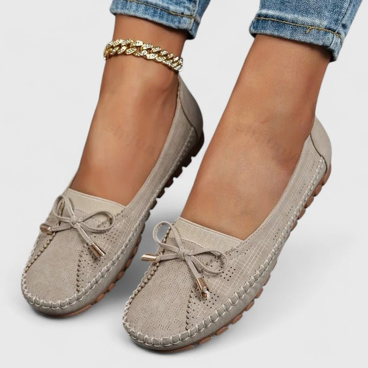 Mocassins Décontractés à Nœud