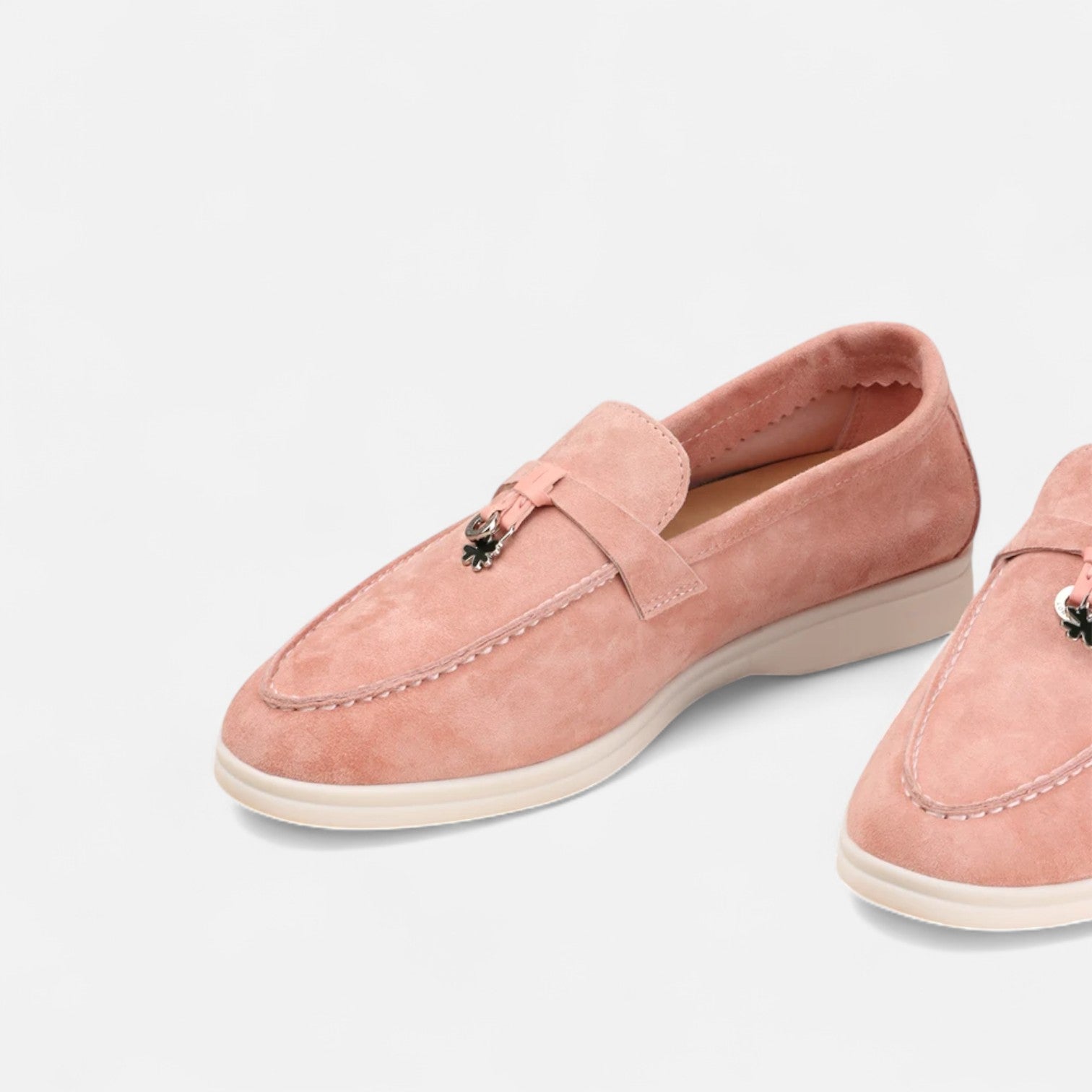 Velclairemode| Men's Premium Suede Loafers - Flat Sole, Casual Elegance for Winter