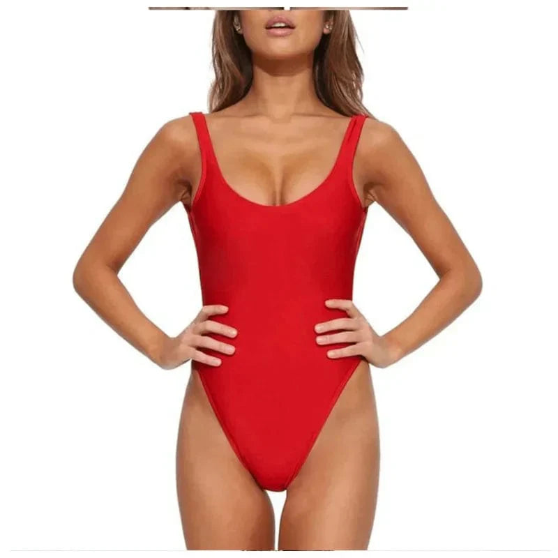 Maillot De Bain Une Pièce Dos Nu