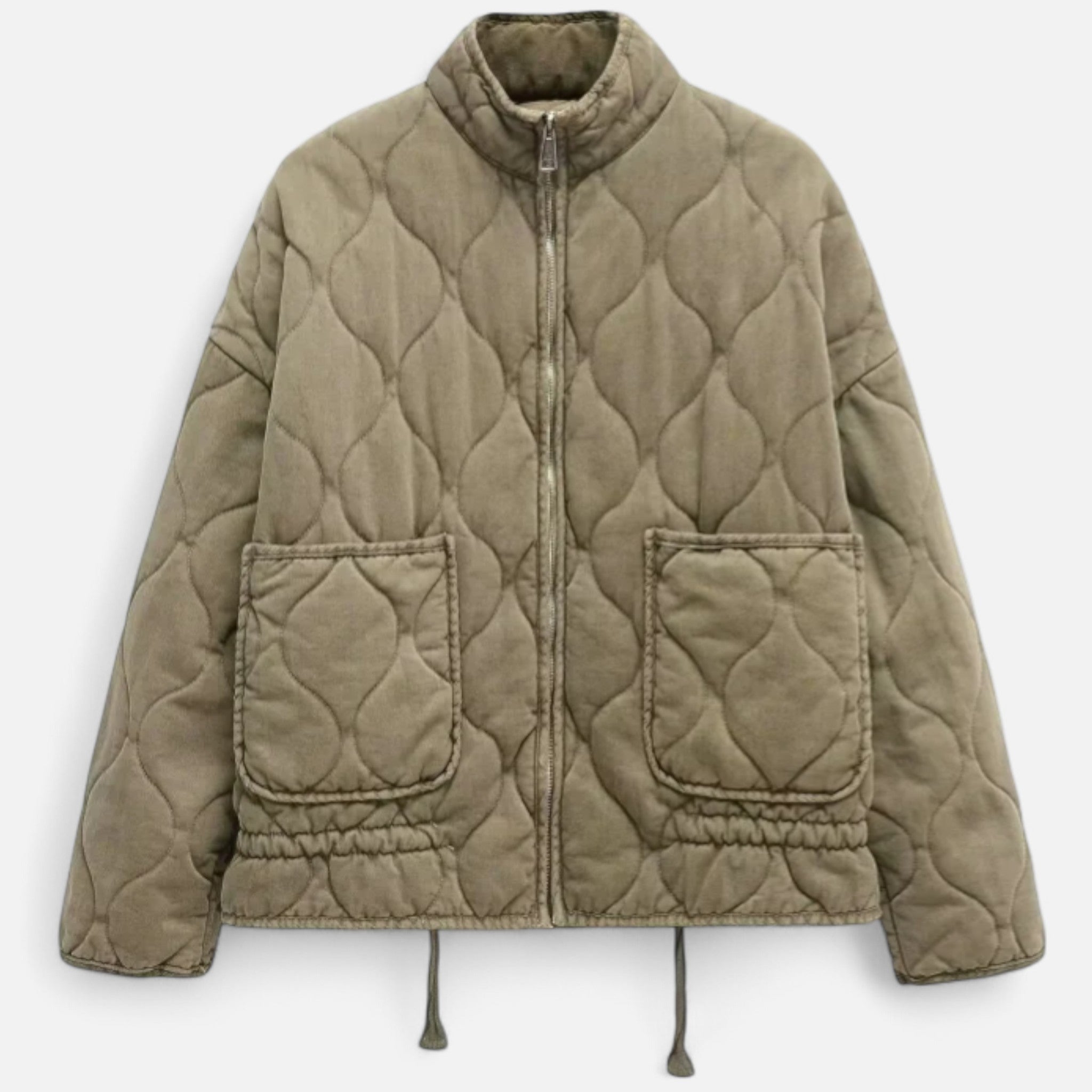 Velclairemode | Veste Femme en Coton à Col Montant – Ligne Structurée & Détail Architecturé