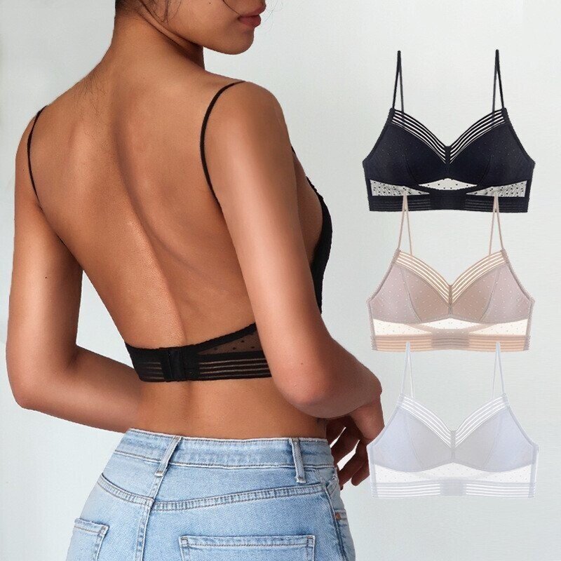 Women's Backless Wireless Bralette