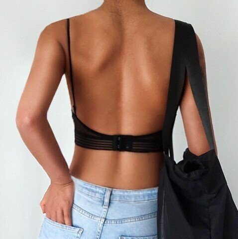 Women's Backless Wireless Bralette