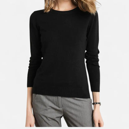 Velclairemode | Pull Femme Laine Mérinos Col Rond