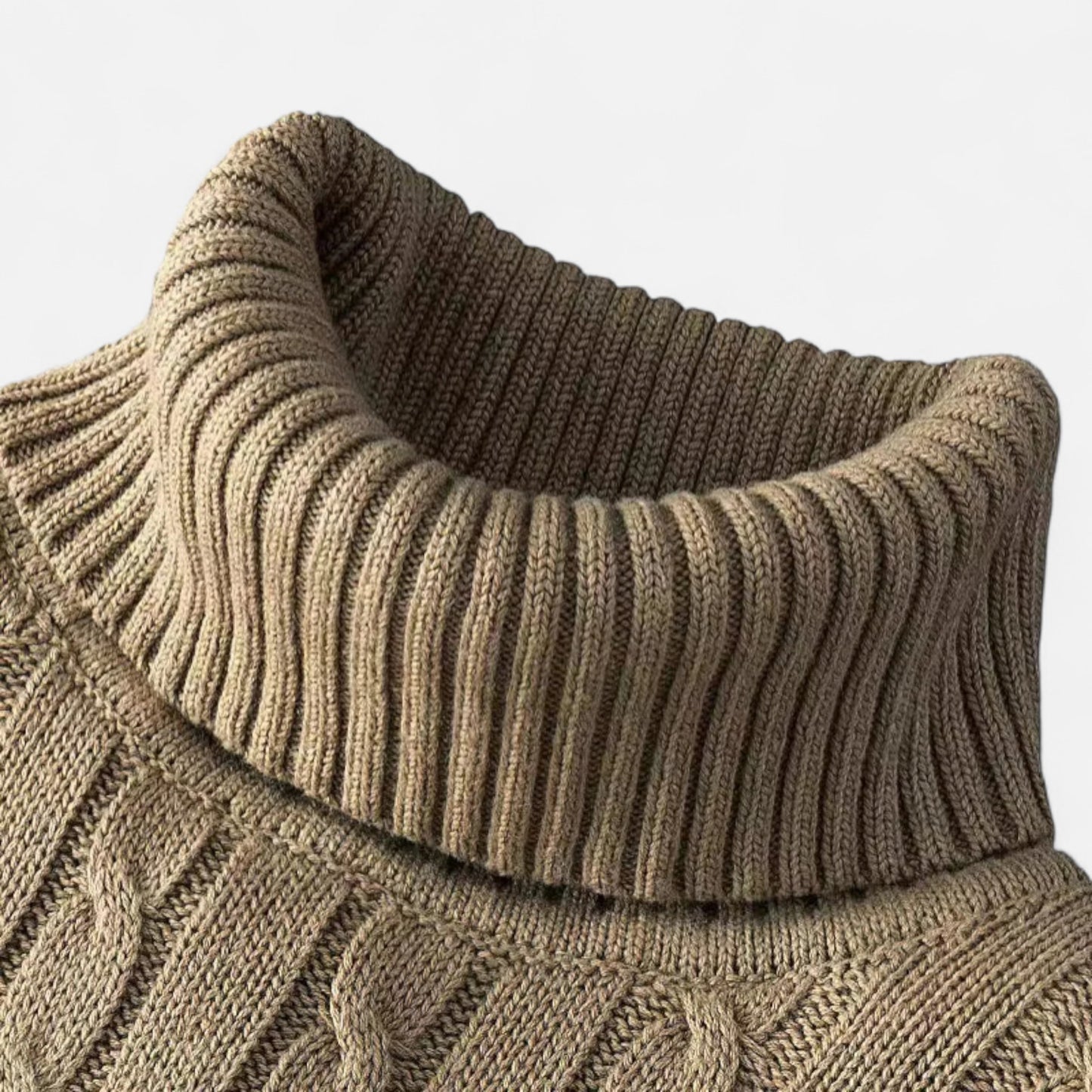 Velclairemode | Pull Col Roulé Homme – Chaleur Discrète & Élégance Structurée