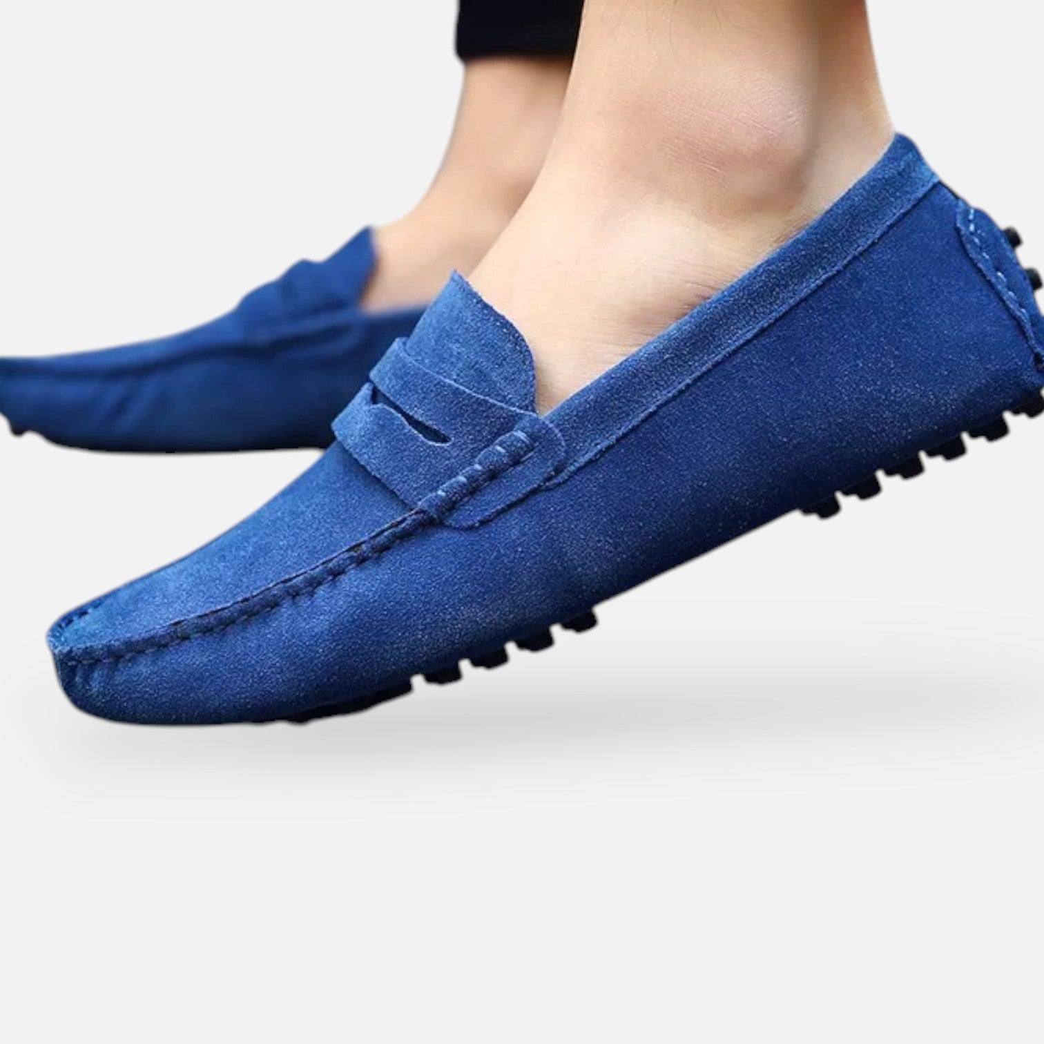 Velclairemode | Men's Genuine Leather Loafers - Casual Elegance, Driving Comfort