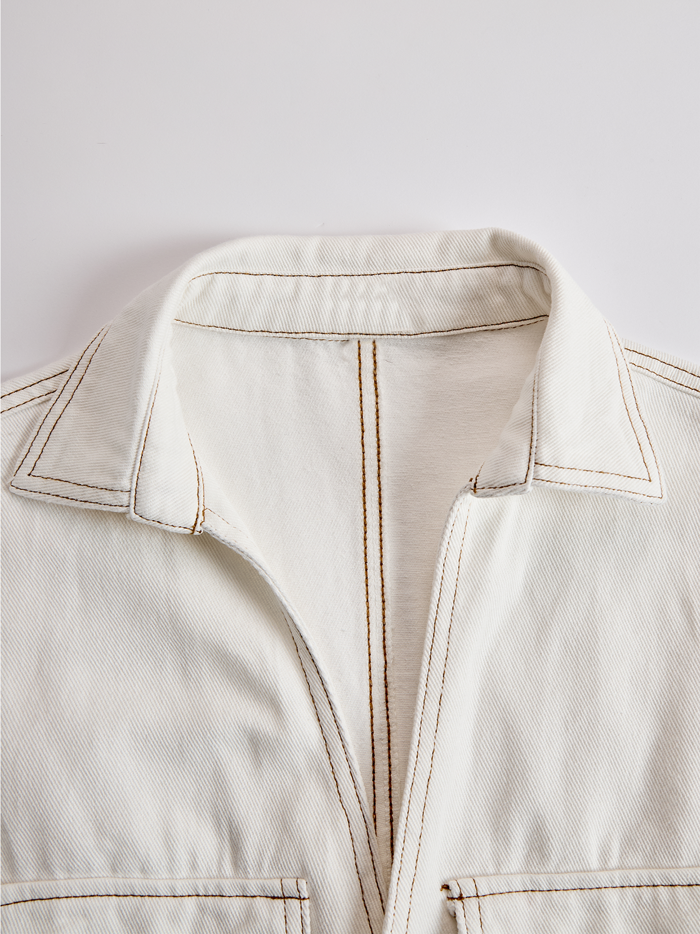 Robe Courte en Denim avec Manches Bouffantes et Ourlet à Franges pour Femme