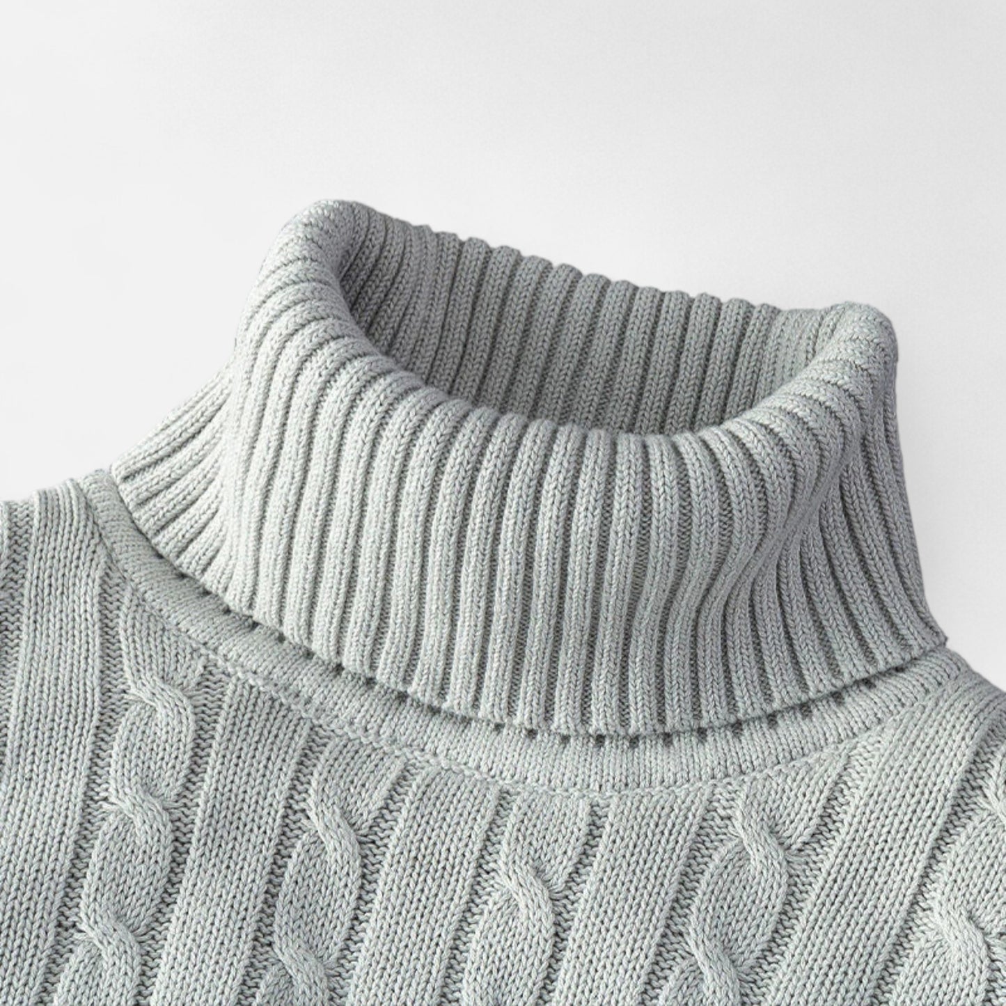 Velclairemode | Pull Col Roulé Homme – Chaleur Discrète & Élégance Structurée