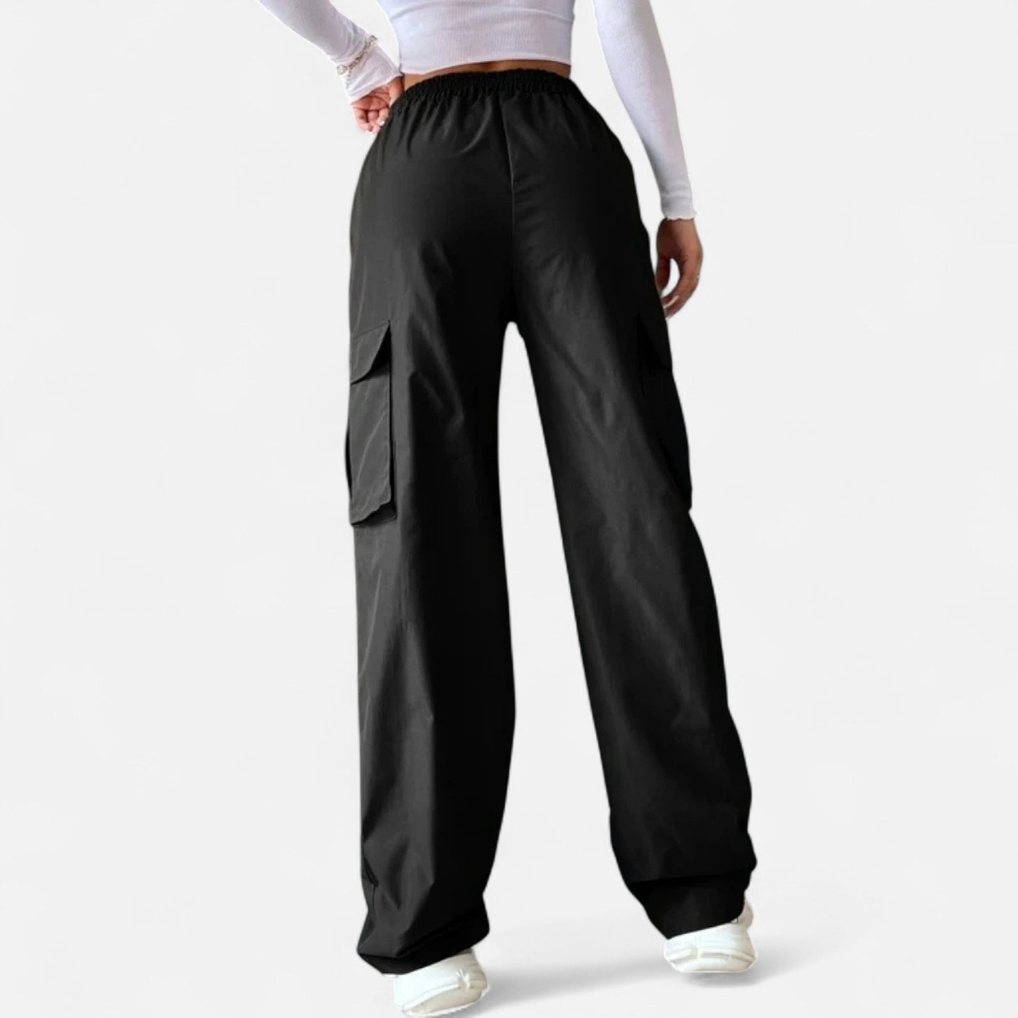 Velclairemode | Pantalon Cargo Femme Baggy Jogger – Chic Décontracté Inspiré Bureau