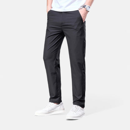 Velclairemode | Pantalon d’Été en Soie Glacée – Fraîcheur Discrète, Élégance