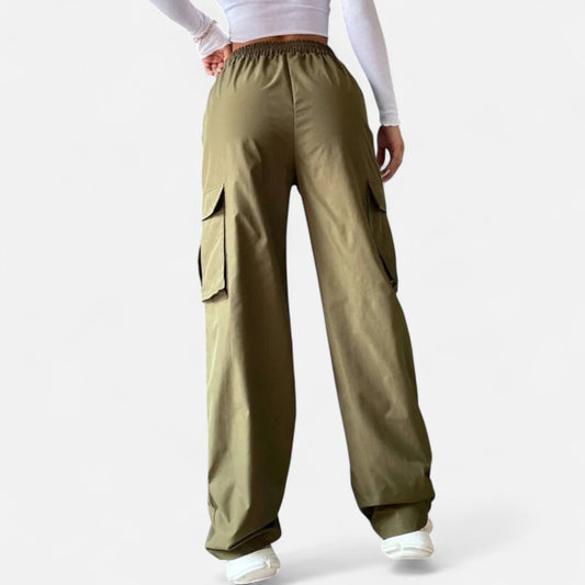 Velclairemode | Pantalon Cargo Femme Baggy Jogger – Chic Décontracté Inspiré Bureau