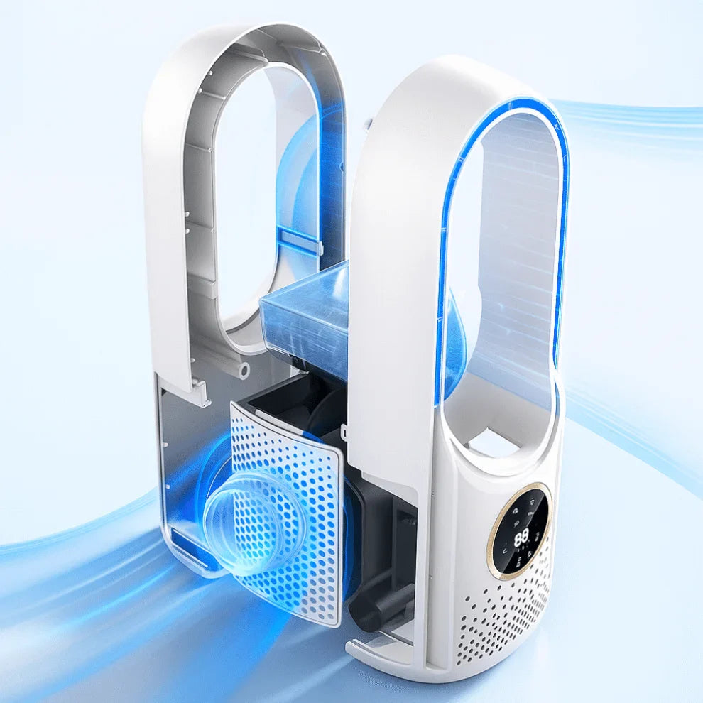 Răcitor de aer portabil USB fără pale