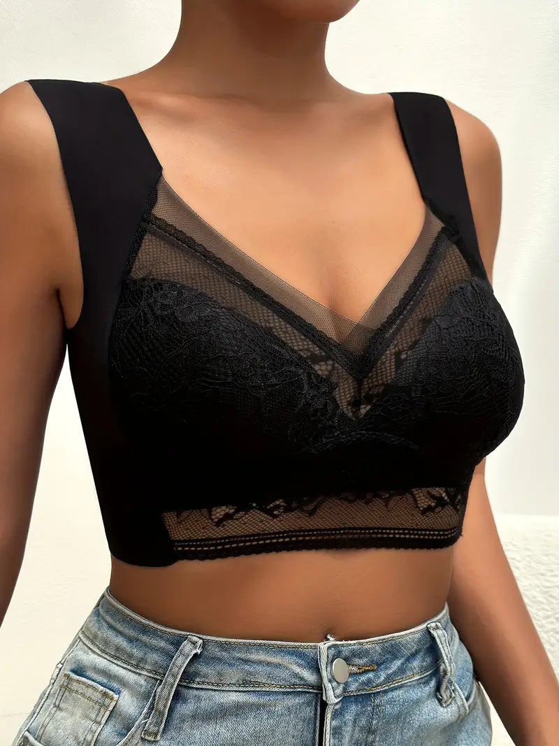 Sujetador de encaje tipo bralette