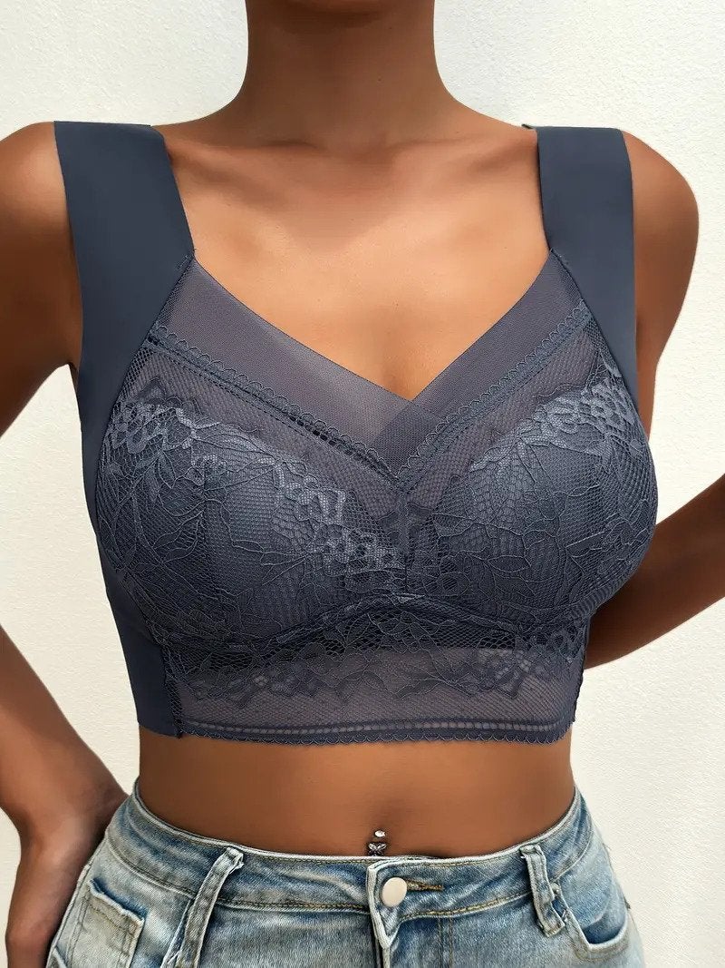Sujetador de encaje tipo bralette