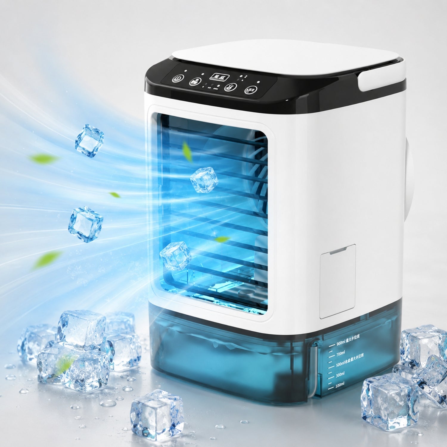 Mini enfriador de aire USB con función de humidificación