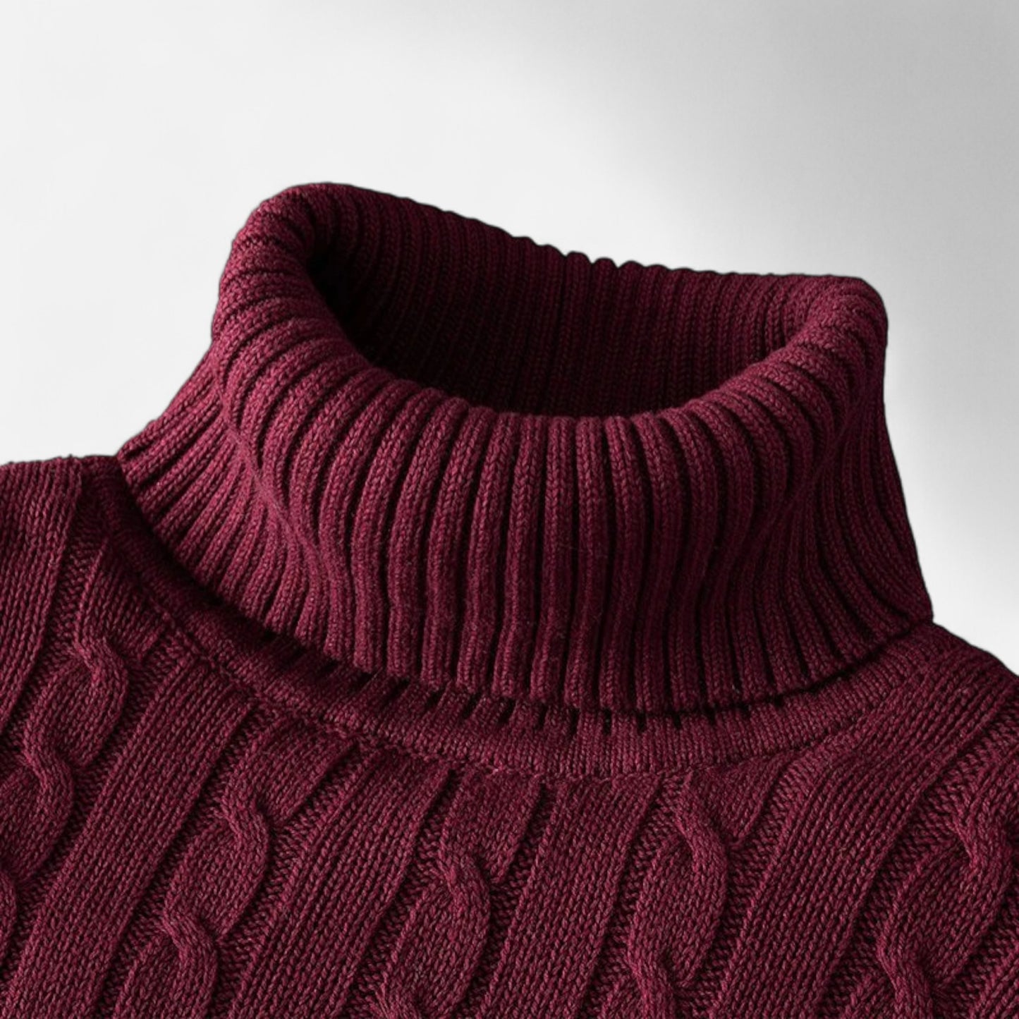 Velclairemode | Pull Col Roulé Homme – Chaleur Discrète & Élégance Structurée