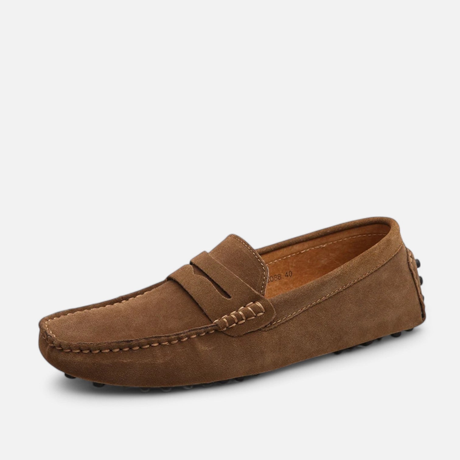 Velclairemode | Men's Genuine Leather Loafers - Casual Elegance, Driving Comfort