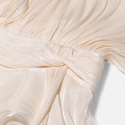 Velclairemode | Robe-Chemise Mini Femme Unie – Col V, Manches Longues, Détail Lacé & Design Structuré