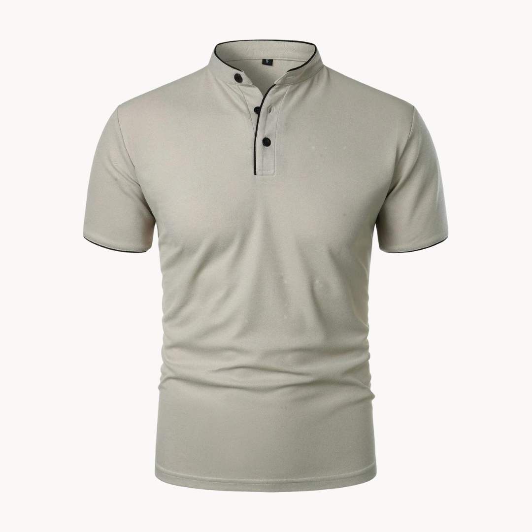 Camisa polo de manga corta
