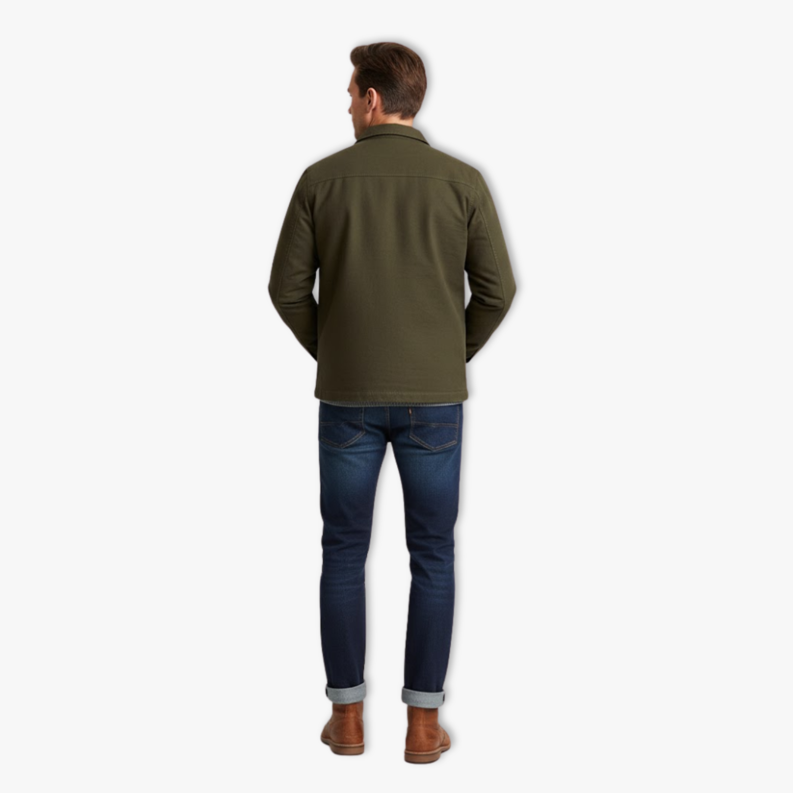 Bottes Biker Montantes pour Hommes Automne Hiver