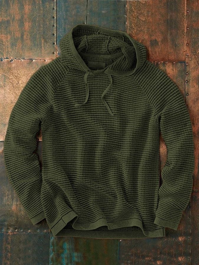 Hombre Sudadera con Capucha Diaria Tejido Suave Diseño Original Corte Fiel