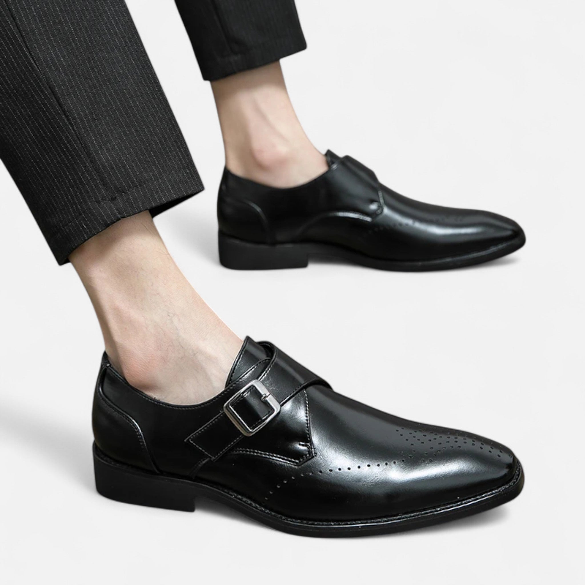 Velclairemode | Italian Men's Leather Loafers Timeless Elegance