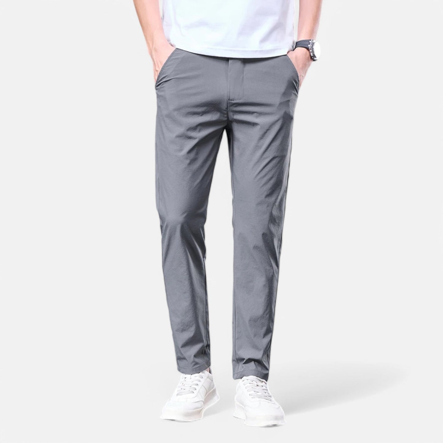 Velclairemode | Pantalon d’Été en Soie Glacée – Fraîcheur Discrète, Élégance