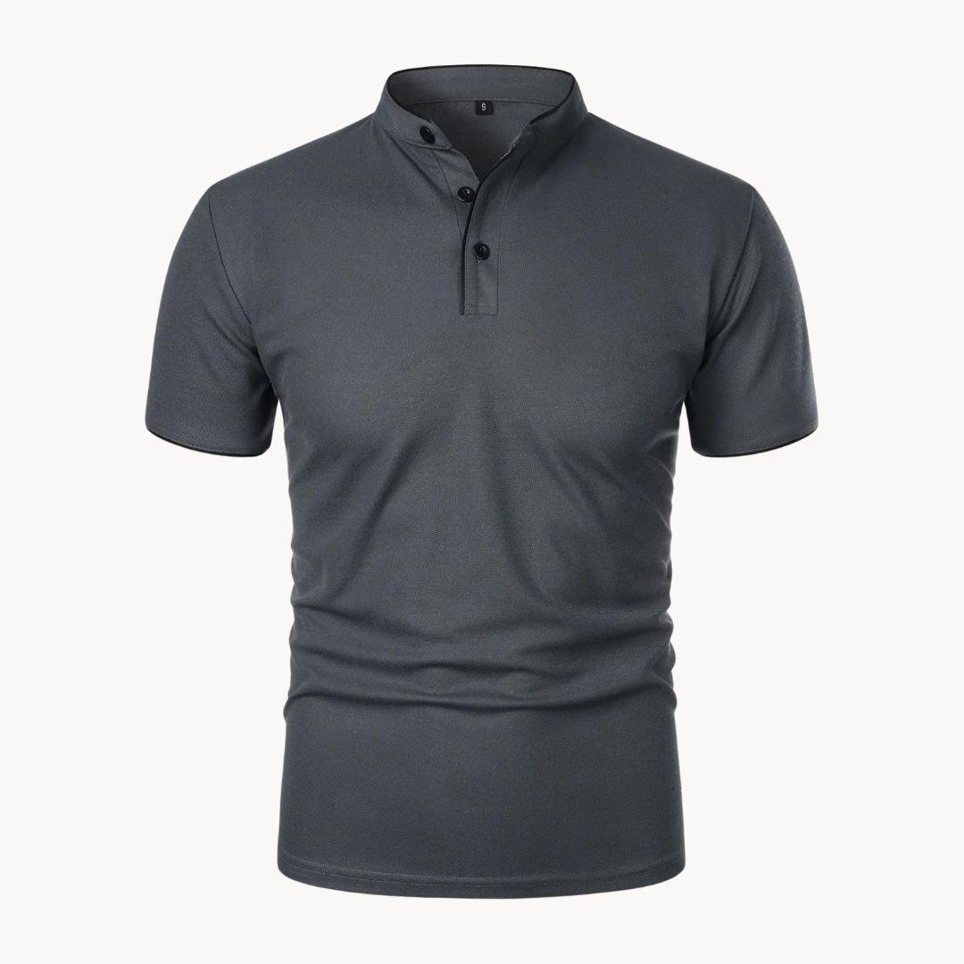 Camisa polo de manga corta