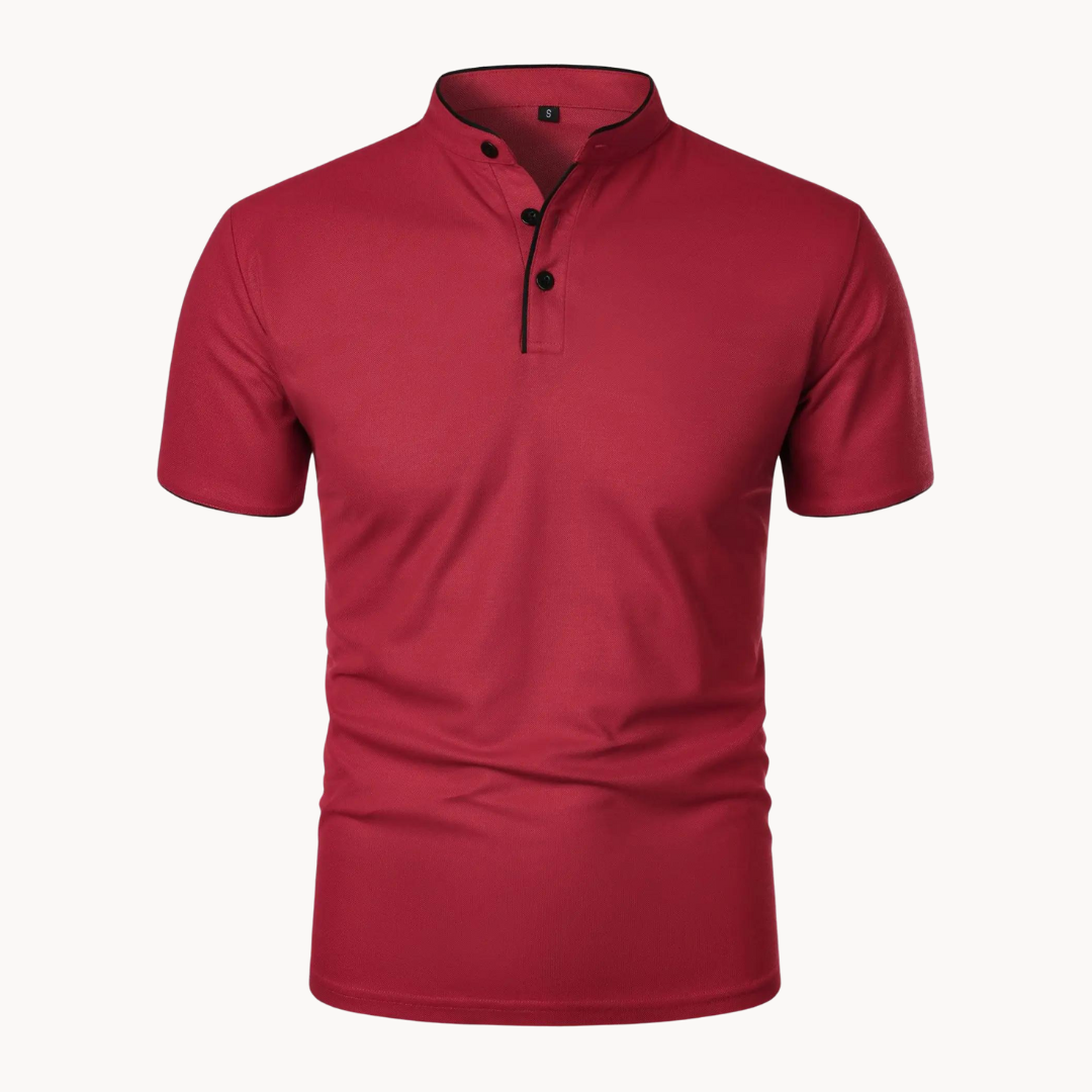 Camisa polo de manga corta