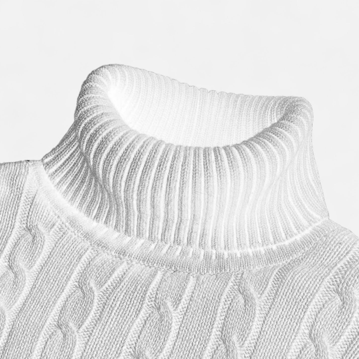 Velclairemode | Pull Col Roulé Homme – Chaleur Discrète & Élégance Structurée