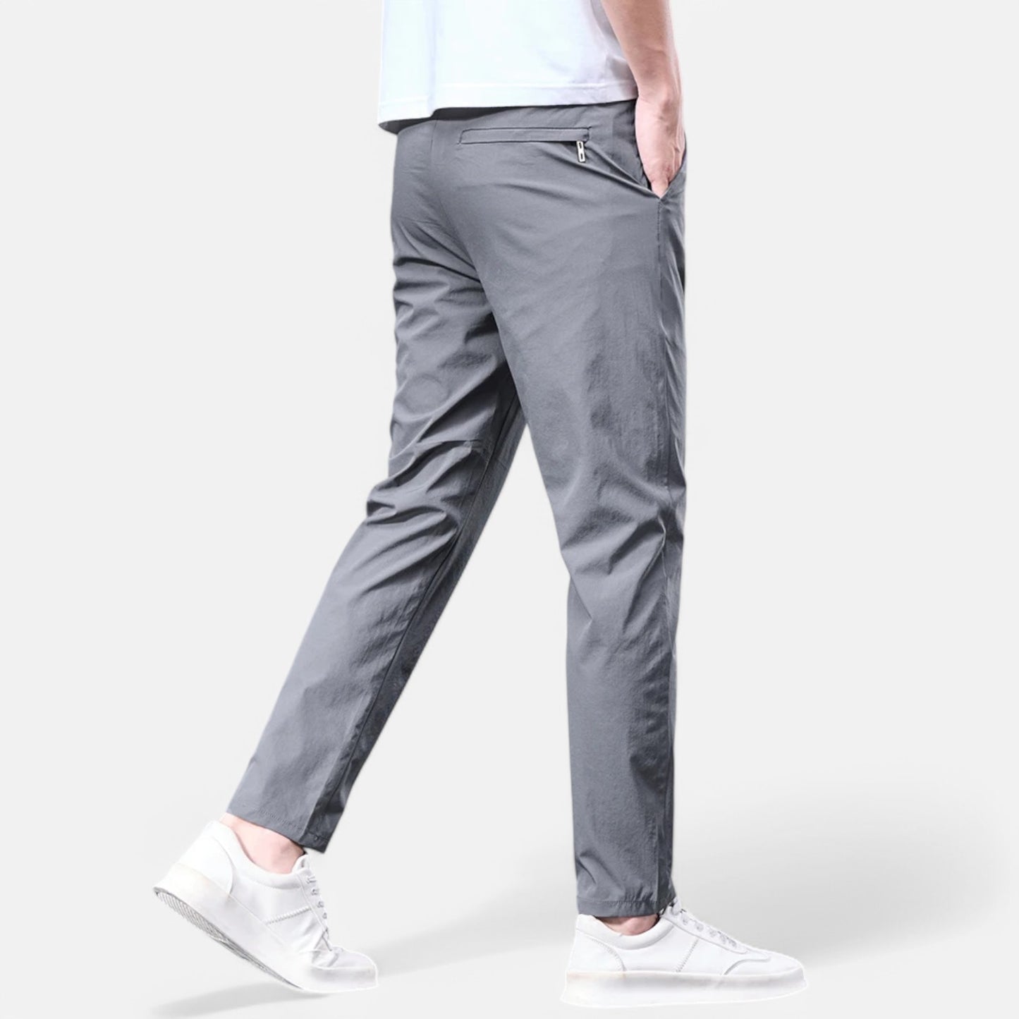 Velclairemode | Pantalon d’Été en Soie Glacée – Fraîcheur Discrète, Élégance